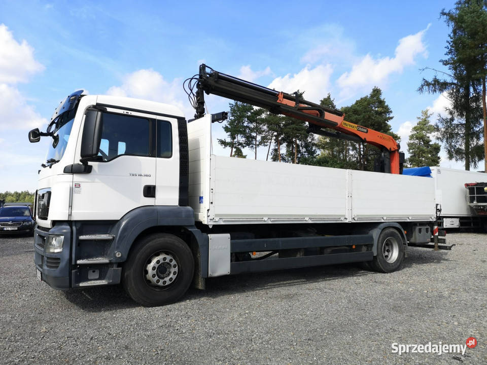 MAN TGS 18360 Skrzynia HDS PALFINGER Rotator Daleszyce
