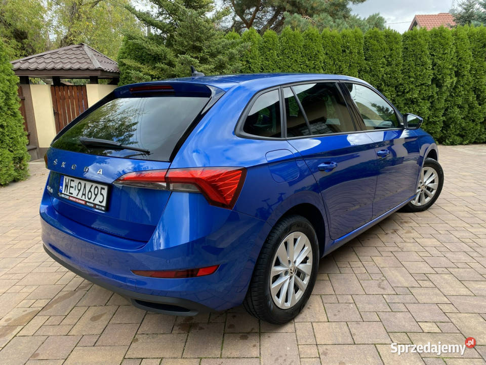 koda Scala I Wł Krajowy15 TSI DSG Bezwypadkowy autoalarm Škoda Pruszków