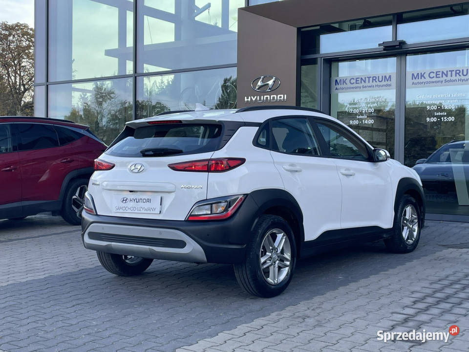 Hyundai Kona 10TGDI 7DCT 120 Comfort Pierwszy wł autoalarm Piotrków Trybunalski sprzedam