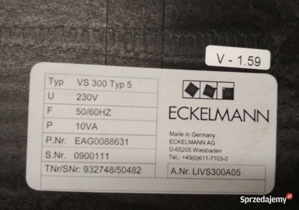 Sterownik chłodnictwo Eckelmann vs300
