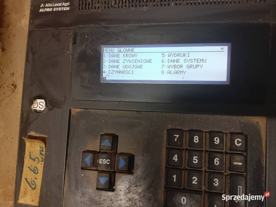 Hala udojowa de laval rybia ość 2x7 stacja Kościerzyna