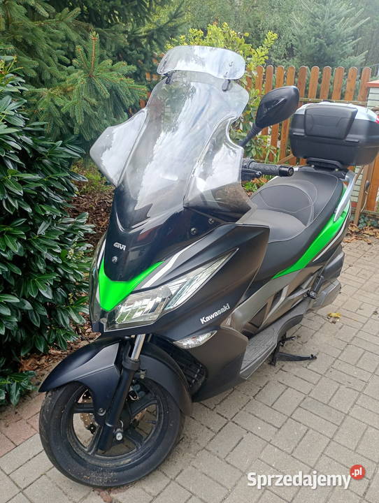 Kawasaki J300 2014 74 kufer i wysoka szyba Kawasaki Wilczyn