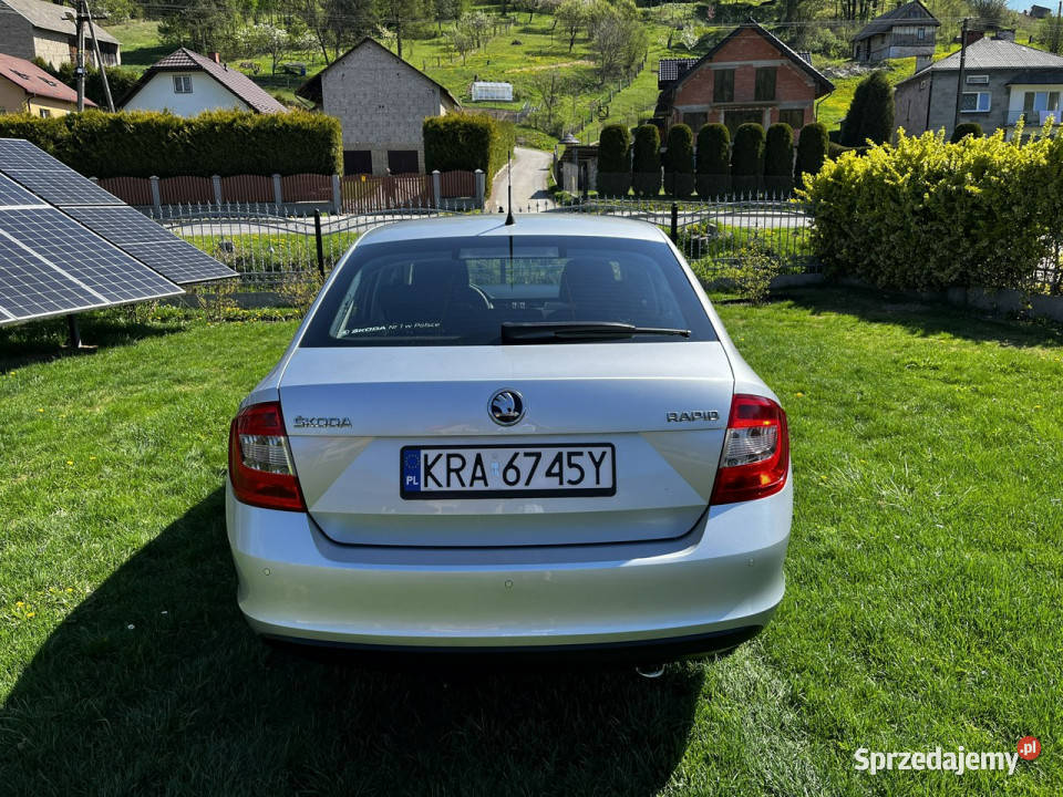 koda RAPID Skoda RAPID 12 TSI Edition klimatyzacja Racławice