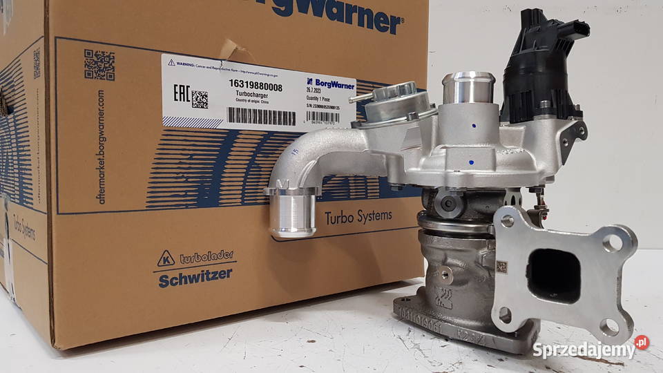 Nowa turbosprężarka BorgWarner KKK 16319880008 Siedlce