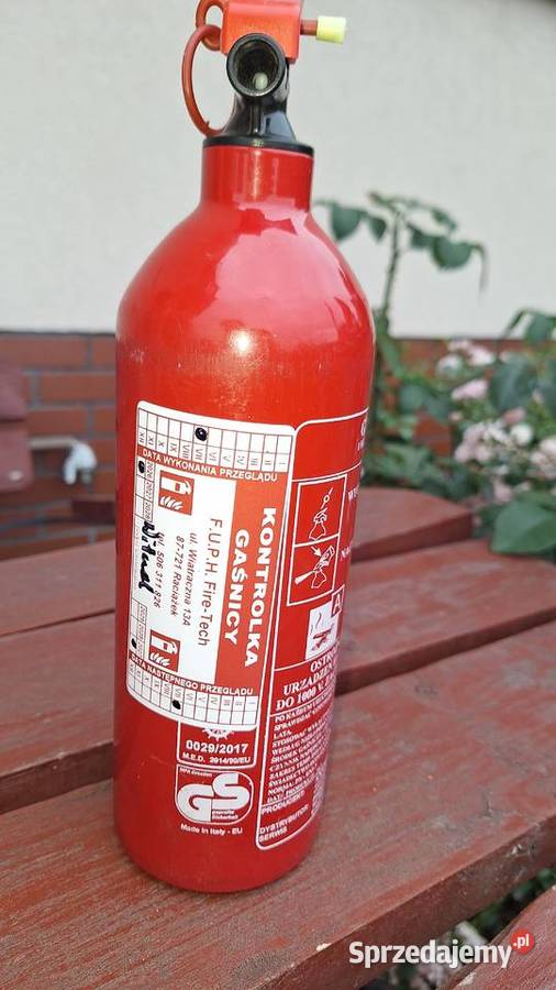 Gaśnica samochodowa proszkowa ABC 1 legalizacja Warszawa
