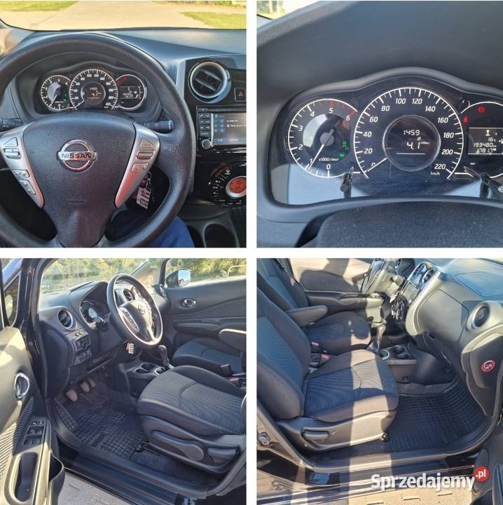 Nissan Note 15dci1włascicielFull auto Nowe komputer pokładowy