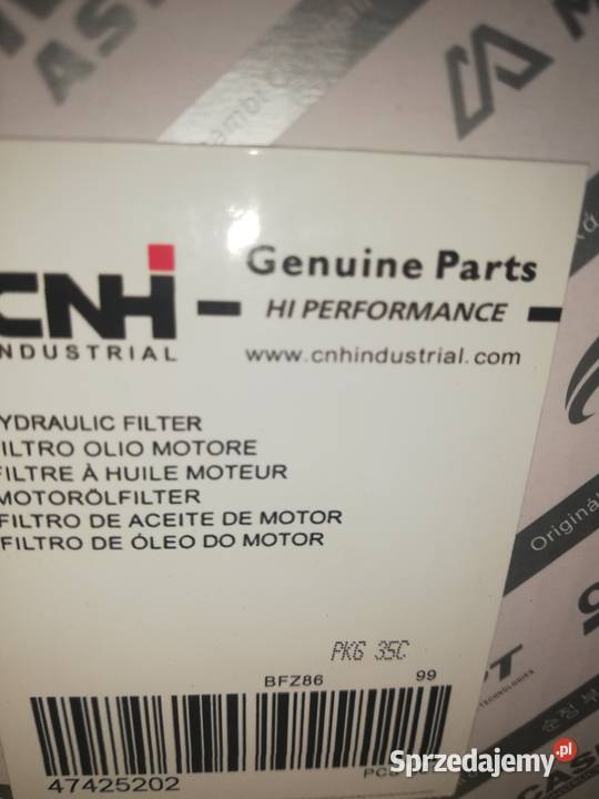 ORYGINALNY FILTR POWIETRZA Holland Case Steyr Ryki