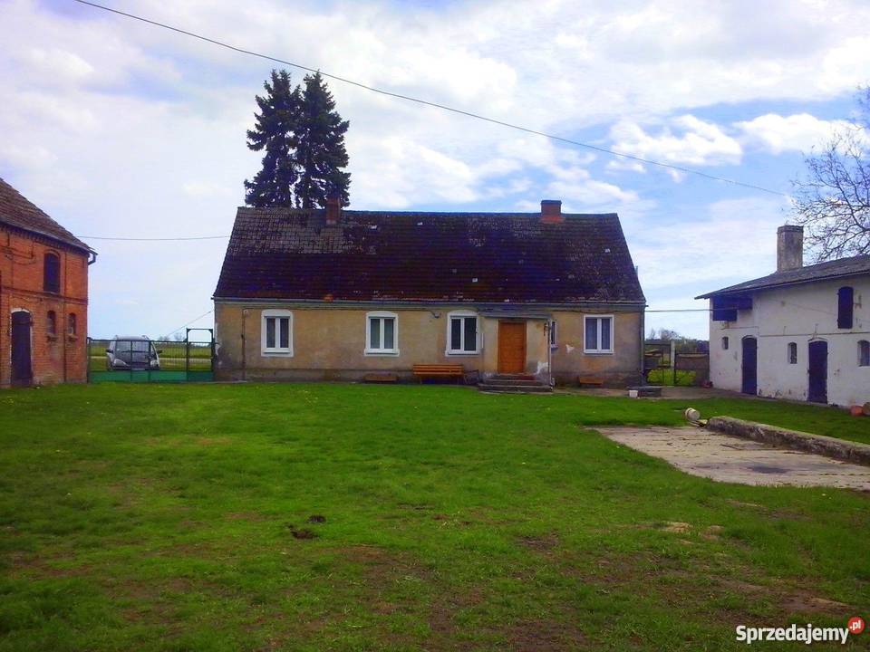 Gospodarstwo rolne w pobliżu wybrzeża Bałtyku Witolub