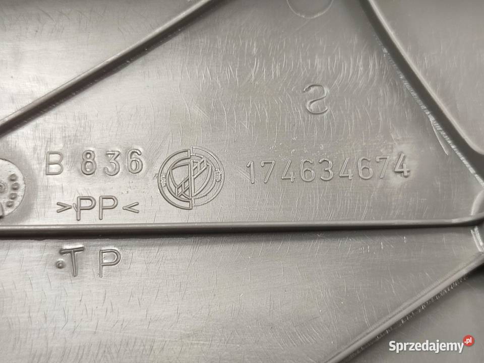 OSŁONA FOTELA PRAWY PRZÓD FIAT PUNTO 19931997 Wyposażenie wnętrza lubelskie