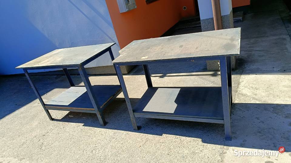 STÓŁ warsztatowy do garażu Stołki i taborety