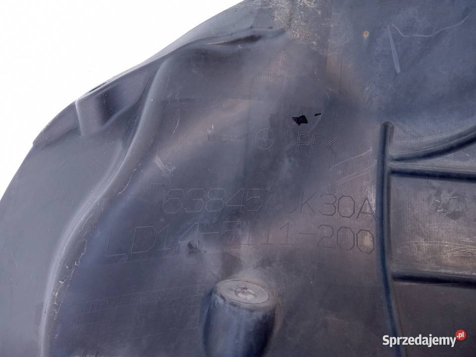 NADKOLE LEWY PRZÓD CZĘŚĆ PRZEDNIA INFINITI G35 sprzedam