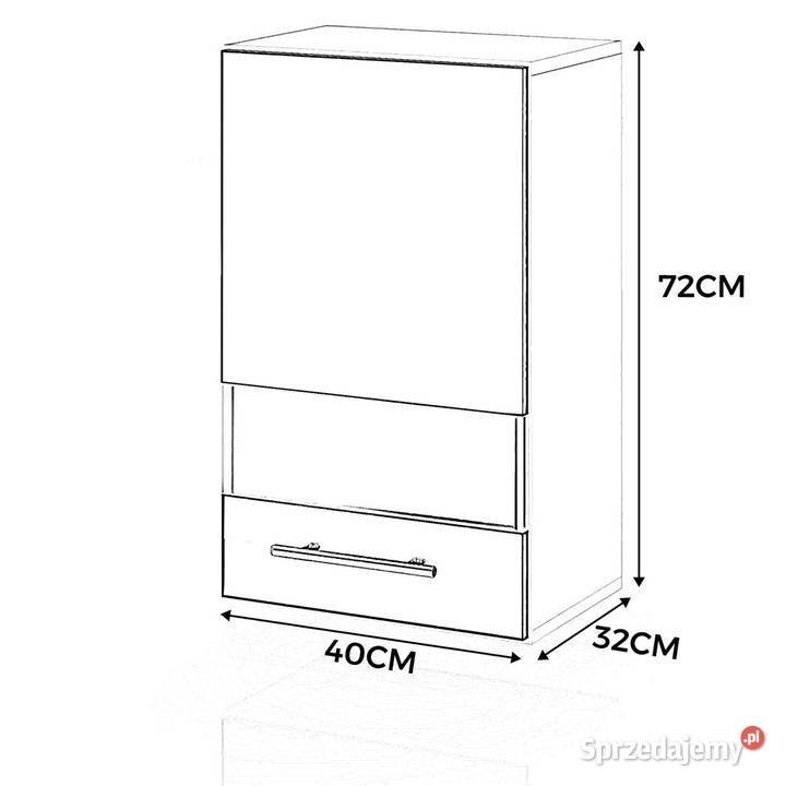 Szafka Kuchenna Wisząca Witryna Modułowa 40 Elbląg sprzedam