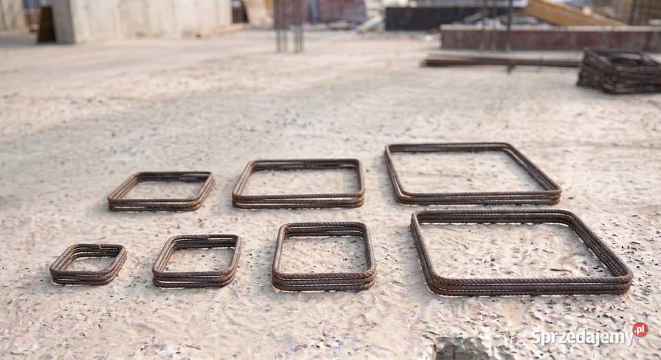 Strzemiona zbrojeniowe jarzemka ubigle na wymiar Stal zbrojeniowa Warszawa