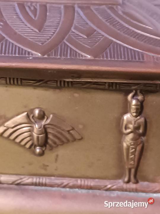 Skrzyneczka ze scenką mitologiczną Rękodzieło Gorlice