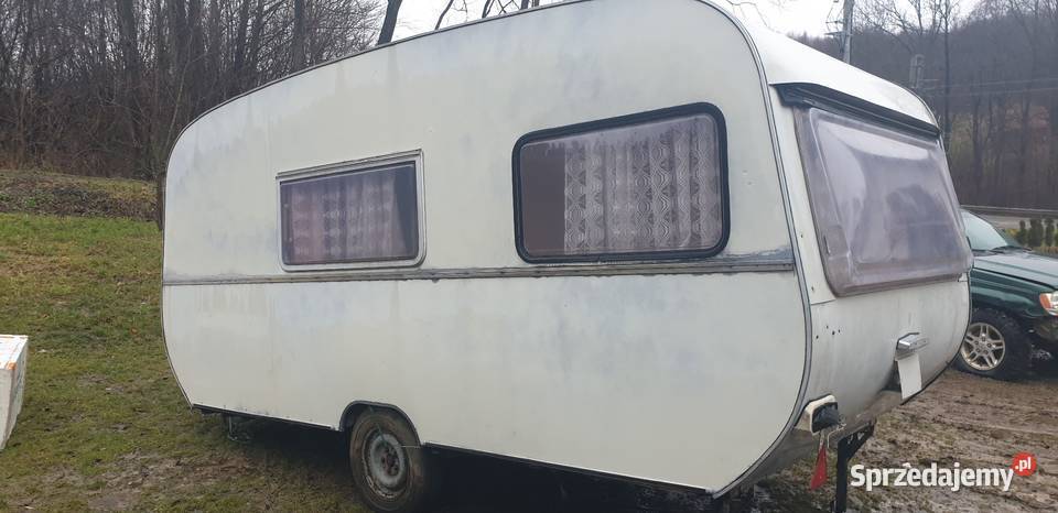 Przyczepa kempingowa z hamulcem najazdowym 5m Szufnarowa