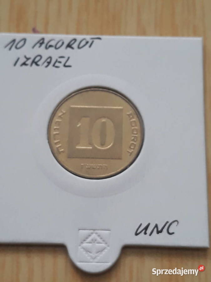 10 Agorot Izrael nowe bicie Numizmatyka Konin