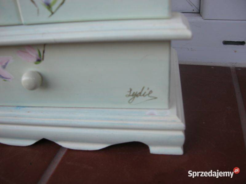 szkatułka szafka na biżuterię sygnowana Dom i Ogród lubuskie Gorzów Wielkopolski sprzedam