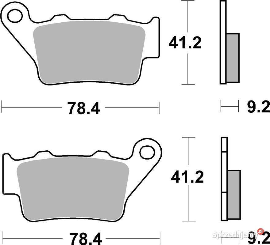 Klocki hamulcowe SBS LS BREMBO 22218020 Układ hamulcowy Trzciel