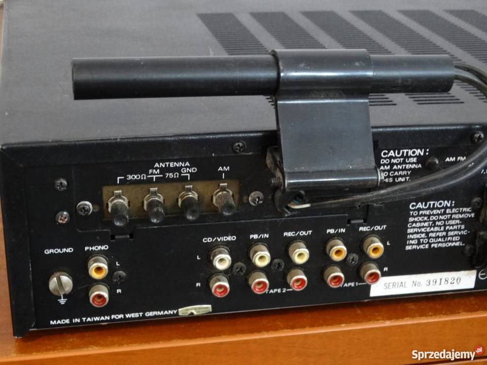 Amplituner Renkforce HVR1051 Vintage WYSYŁKA Jasło