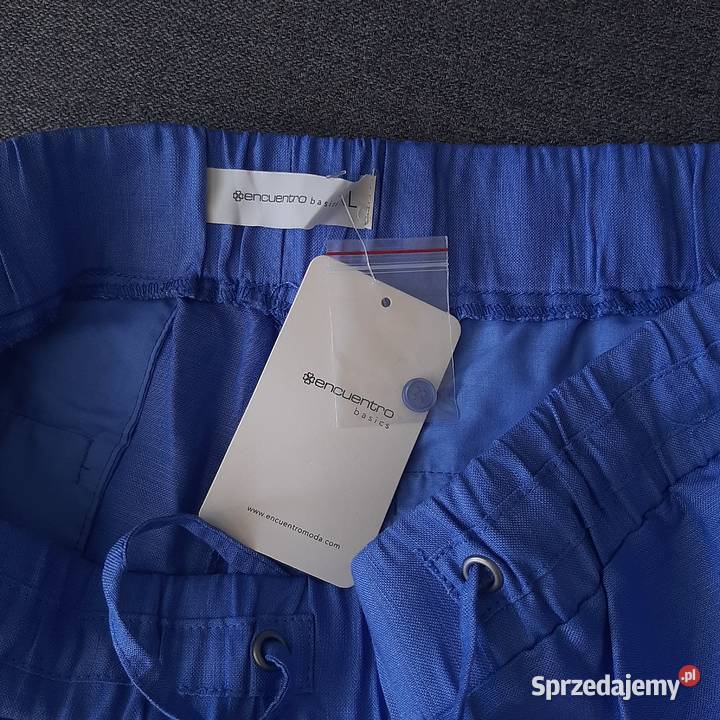 Spodenki szorty Lniane szerokie Chorzów