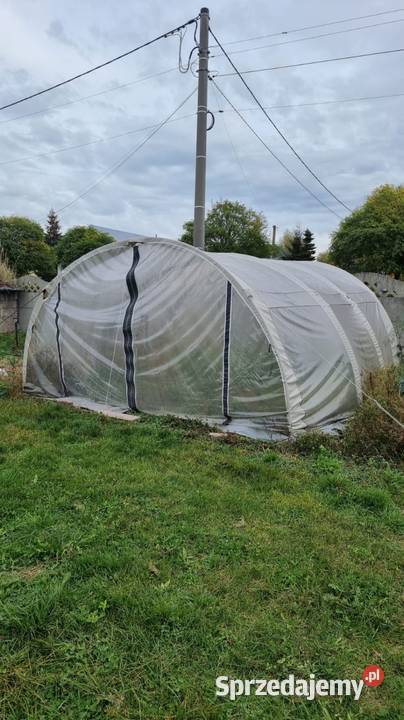 Namiot wojskowy ns 64 stelaż na foliak szklarnia Góra Kalwaria