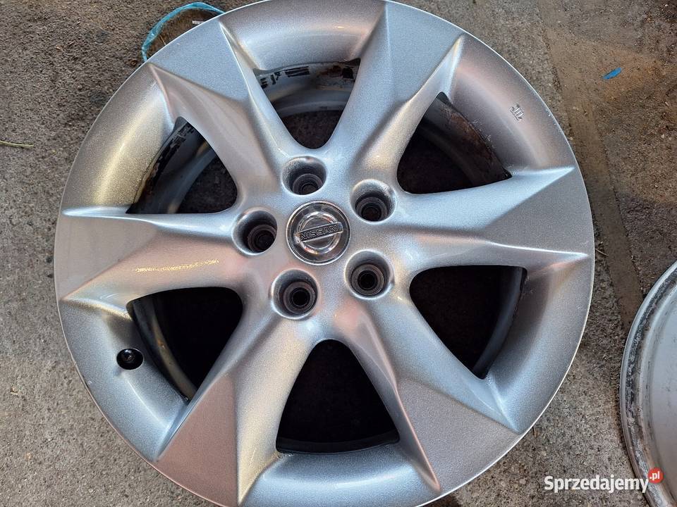 Alufelgi 5x1143 17 ET47 NISSAN JUKE LEAF PULSAR Choceń sprzedam