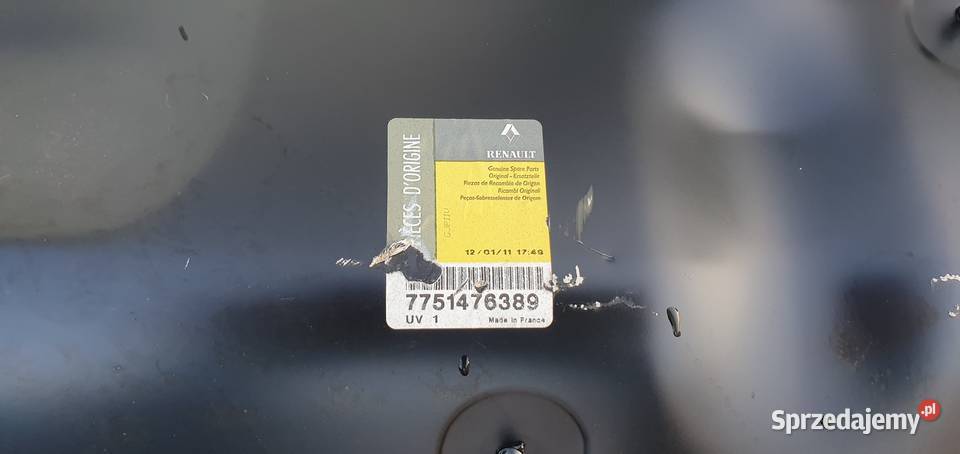 RENAULT ESPACE IV MASKA POKRYWA SILNIKA NOWA Karoseria Bieleń