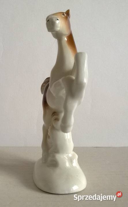 Figurka Porcelanowa Koń Lippelsdorf GDR Antyki, Sztuka, Kolekcje Radom sprzedam