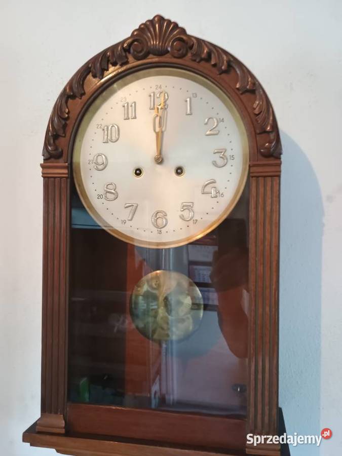 Wiszący zegar ścienny Johnhans Rzeszów sprzedam