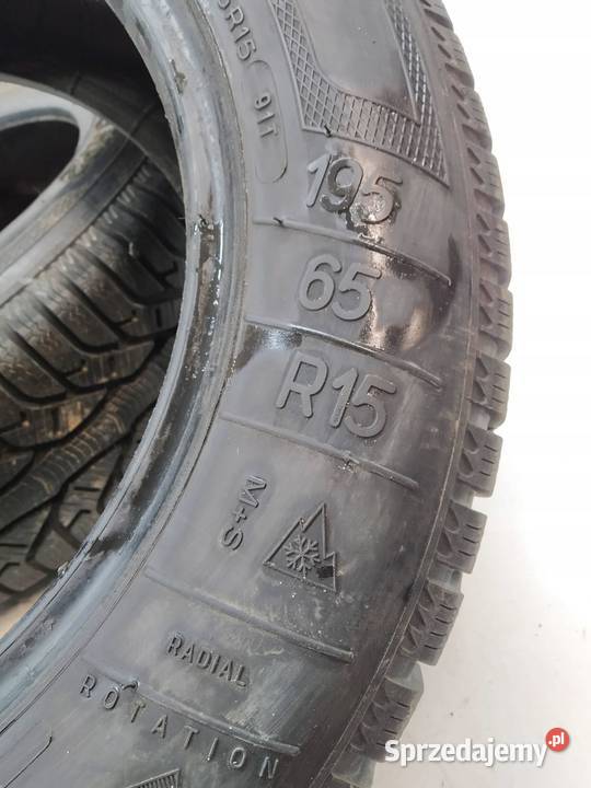 2x OPONA ZIMOWA KLEBER KRISALP HP2 19565R15 3309 sprzedam
