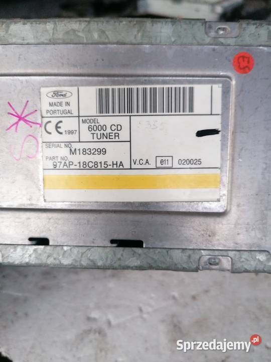 Radio Fabryczne Ford Galaxy lubelskie