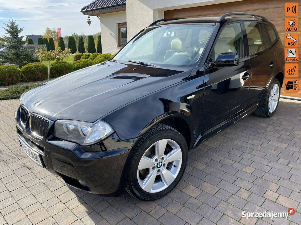 BMW X3 2.0D 150KM M Pakiet z Niemiec Bezwypadkowy zadbany E83 (2003-2010)