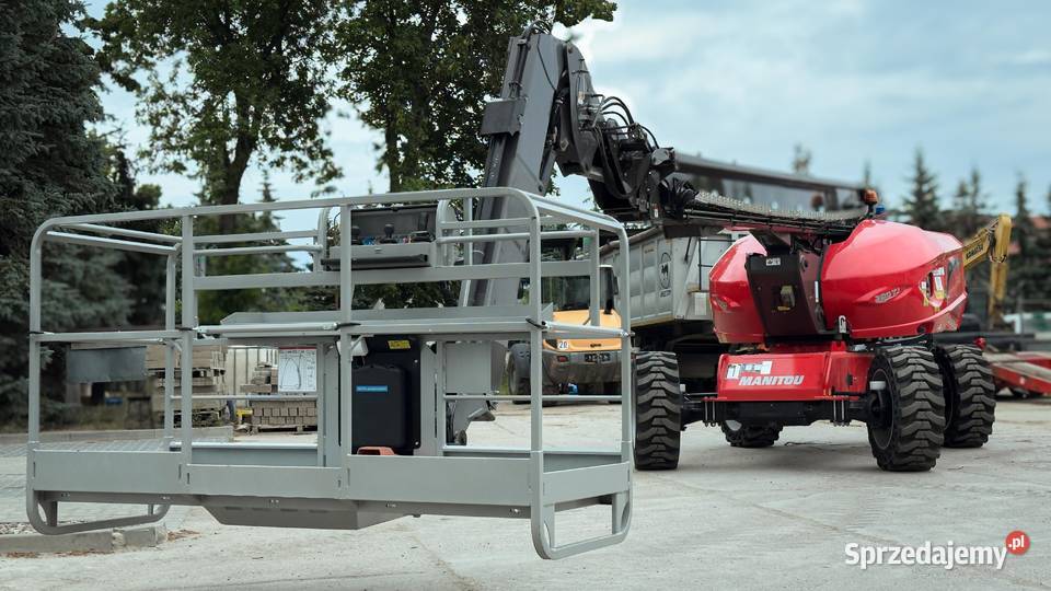 Zwyzka Podnosnik koszowy teleskopowy Manitou 280 Strzelce Krajeńskie