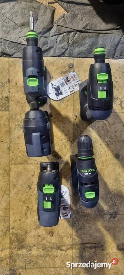 Nowe wkrętarki Festool Warszawa