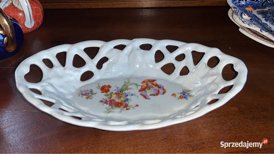 Patera półmisek Ażur Sygnatura KStT Silesia z Gdańsk