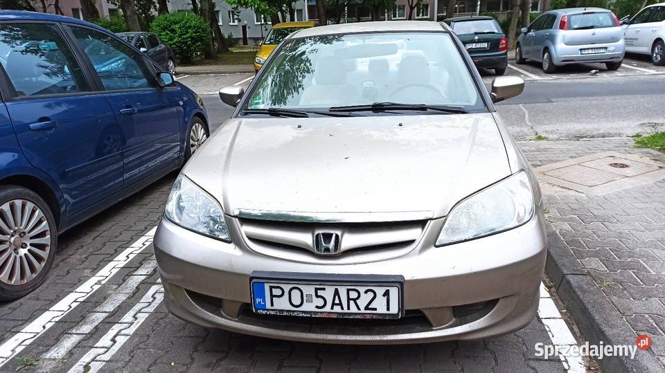 Honda Civic VII 16 VTEC Sedan Lift 110 2004r wspomaganie kierownicy