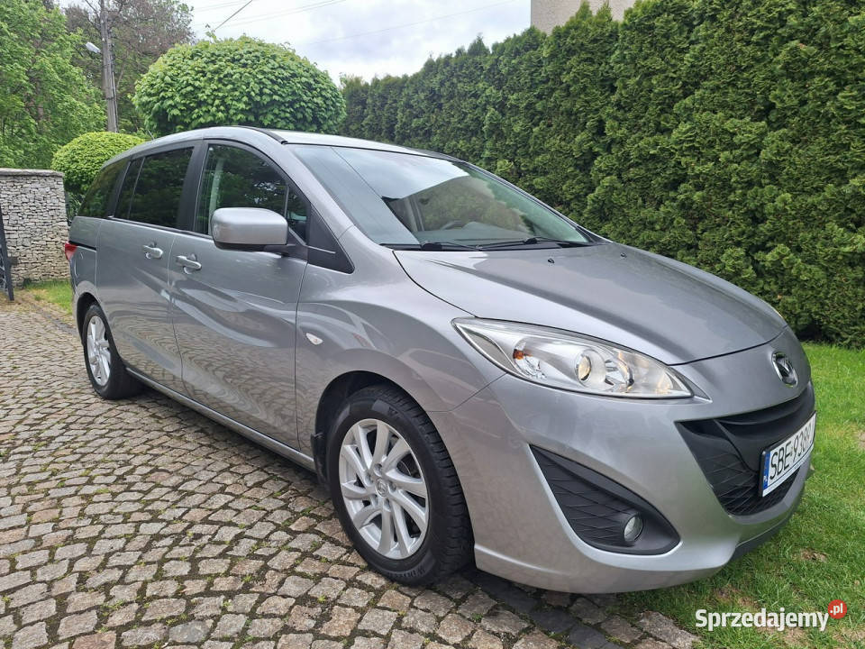 Mazda 5 20 CenterLine 7 opsobowa II 2010 światła przeciwmgielne Siewierz
