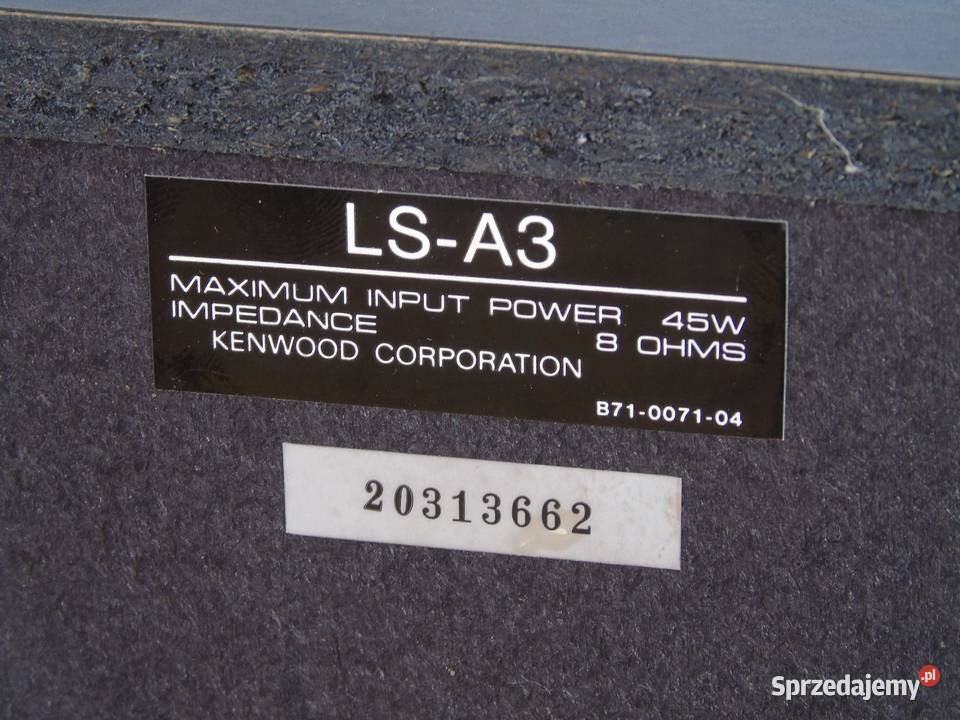 Kolumny Kenwood sprawne świetne stereo WYSYŁKA