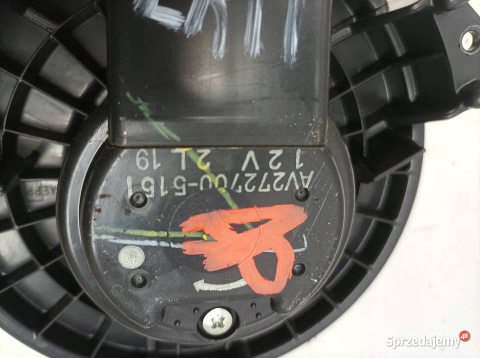 DMUCHAWA NAWIEWU REZYSTOR KPL EU AV2727005161 Dmuchawy