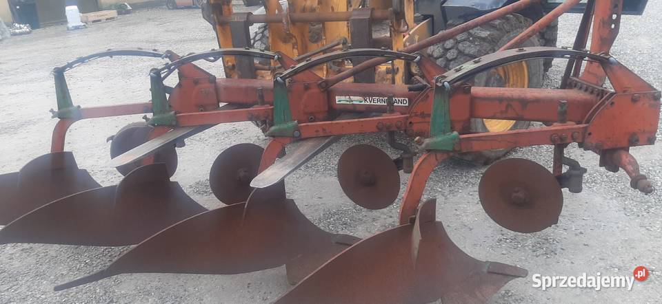 Pług kverneland kwadrat rama 4 skiby Nowa Karczma sprzedam