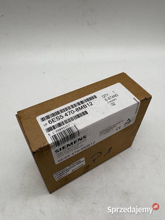 Siemens 6ES5 4708MB12 AO Module Pozostałe Warszawa