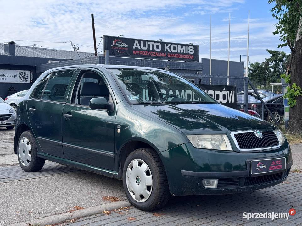 SKODA FABIA 14 BENZYNA2001RRatyZamiana manualna śląskie Częstochowa
