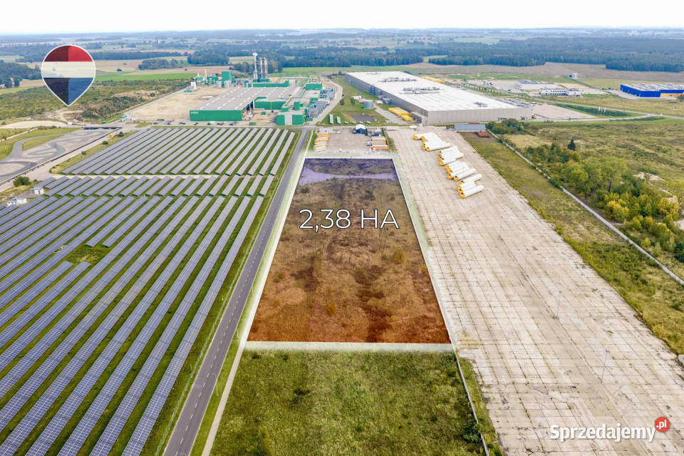 Działka inwestycyjna z PnB A4 23812 m dolnośląskie Osła