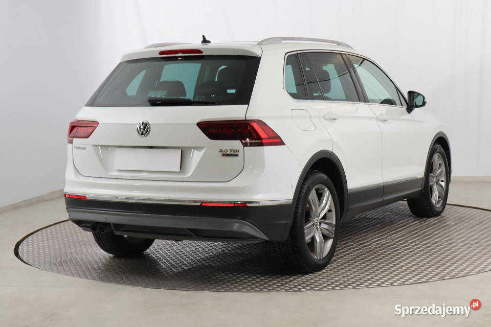 VW Tiguan 20 TDI biały Samochody osobowe śląskie Zabrze