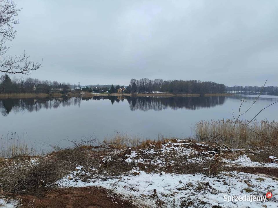 Działka jeziorem Mazury EŁK Bienie