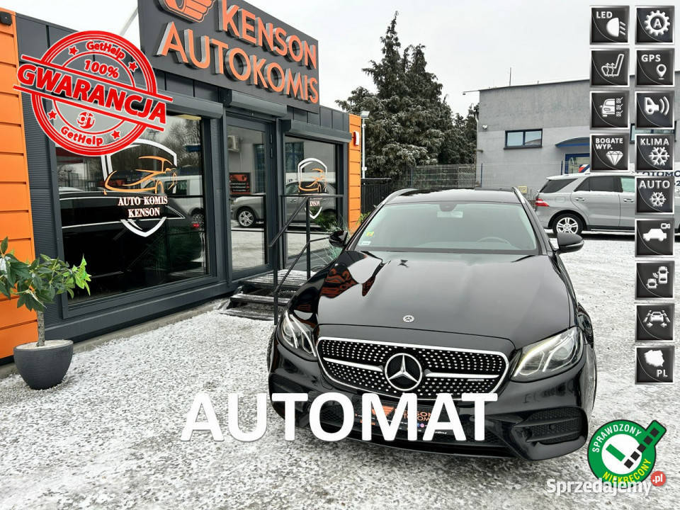 Mercedes E 200 El HAK Virtual Kokpit Martwe Pole kujawsko-pomorskie Bydgoszcz