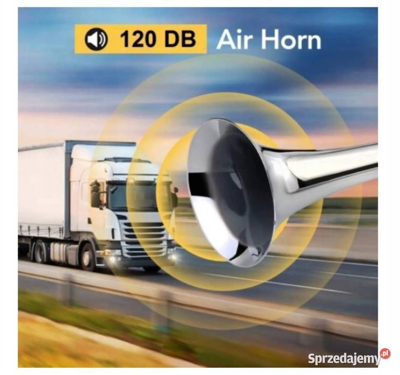 Klakson sygnał dzwiekowy fanfara do motocykla Sosnowiec