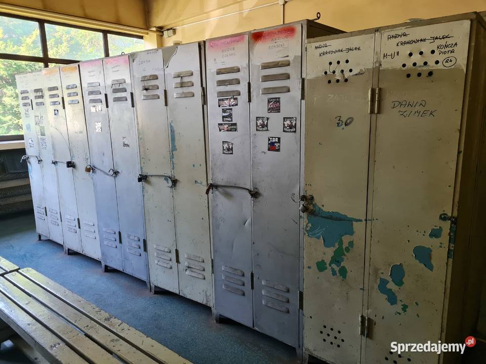 Szafki metalowe robocze BHP śląskie Zabrze