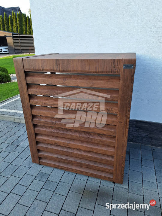 Osłona pompy ciepła 80x40x120 ciemny orzech Pozostałe mazowieckie sprzedam