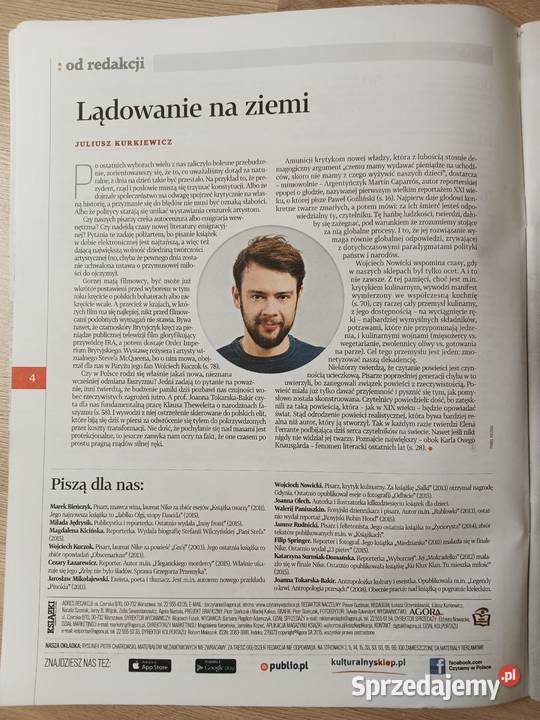 Książki Magazyn do czytania 1 20 marzec 2016 Kraków
